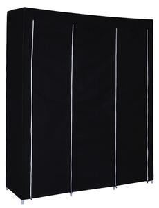 Látková šatní skříň RYG12 černá