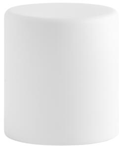 Pedrali Bílý kulatý plastový taburet Wow 480 O 40 cm