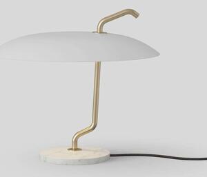 Astep - Model 537 Stolní Lampa White/Brass/White - Lampemesteren