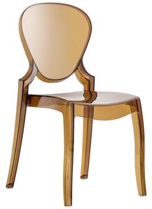 Pedrali Jantarová plastová jídelní židle Queen 650