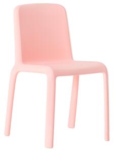 Pedrali Dětská růžová plastová židle Snow 303