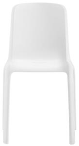 Pedrali Bílá plastová jídelní židle SNOW 300