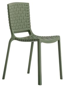 Pedrali Zelená plastová jídelní židle Tatami 305