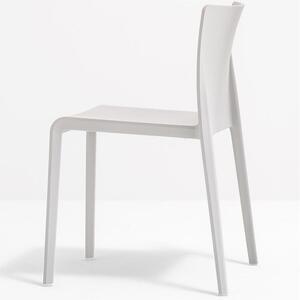 Pedrali Bílá plastová jídelní židle Volt 670