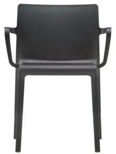 Pedrali Černá plastová jídelní židle Volt 675