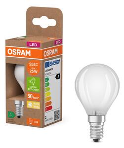 Ultra účinná LED žárovka E14 1.2W CLASSIC P, teplá bílá