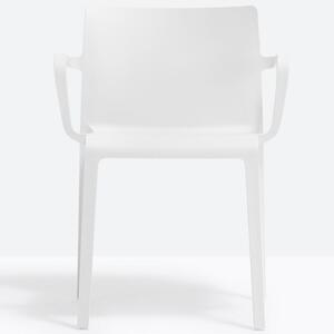 DNYMARIANNE -25% Pedrali Bílá plastová židle Volt 675
