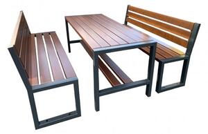 Rattanland zahradní set pro 6osob, 180cm