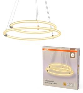 Dekorativní závěsné svítidlo Aura 21W Teplá bílá, 498 mm