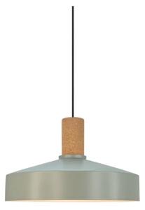 Nordlux - Lustr na lanku ELVAS 1xE27/60W/230V pr. 37,5 cm zelená