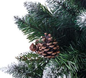 Foxigy Vánoční stromek Borovice 120cm s šiškami Luxury Diamond