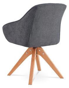 Jídelní židle CHIP I tmavě šedá/buk
