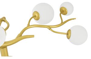 Brilagi - LED Přisazený lustr MISTEL 9xG9/3W/230V zlatá/bílá