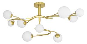 Brilagi - LED Přisazený lustr MISTEL 9xG9/3W/230V zlatá/bílá
