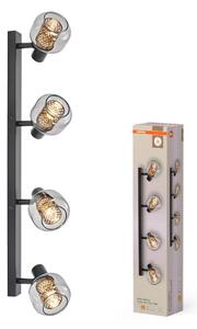Dekorativní černé stropní svítidlo 11,20 W Teplá bílá 825 mm