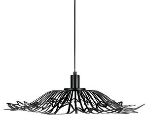 Závěsná svítidlo Dyberg Larsen, Flora, stmívatelné, Černá, Obývací pokoj, Kov, Design