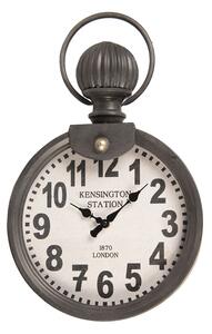Vintage nástěnné hodiny s designem stopek - 30*13*49 cm/1xAA