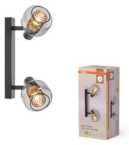 Dekorativní černé stropní svítidlo 5,60 W Teplá bílá 385 mm