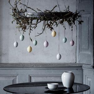 Lyngby Porcelæn Velikonoční vajíčko Rhombe - White LP141