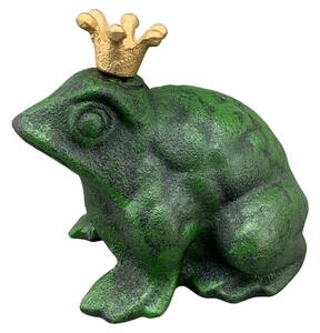 Zahradní litinová figurka Jeremy, 12 cm, zelená