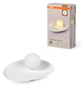 Dekorativní stolní lampa Plaster Nest 1xG9, bílá