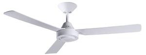 Stropní ventilátor Bayside Calypso, bílý, Ø 122 cm, tichý – Beacon Beacon Lighting, Bayside Calypso, Bílá, Obývací pokoj, Plast, Moderní