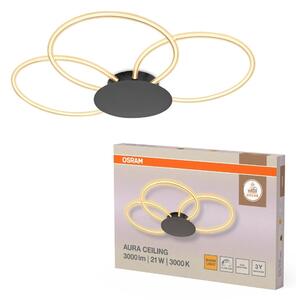 Dekorativní stropní svítidlo Aura 21W 830, Teplá bílá, 913 mm