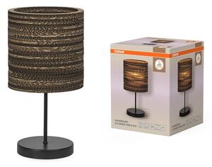 Dekorativní stolní svítidlo Cardboard Cylinder, E27, hnědé