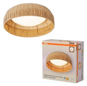 Dekorativní stropní svítidlo Bamboo Paper 12W 830 Teplá bílá, hnědé