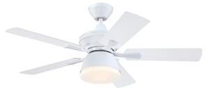7316340 Stropní ventilátor s osvětlením, bílý, tichý – Westinghouse Westinghouse, 7316340, Bílá, Obývací pokoj, Plast, Moderní