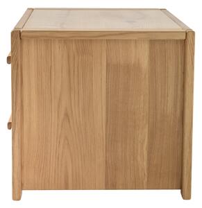 Dřevěný noční stolek Mishel dub