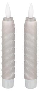 Eglo 422229 - SADA 2x LED Svíčka ANDRAFIABE LED/1xAAA 15 cm šedá