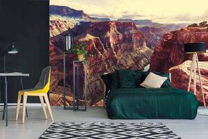DIMEX | Vliesová fototapeta Krajina Grand Canyonu MS-5-1647 | 375 x 250 cm| oranžová, hnědá