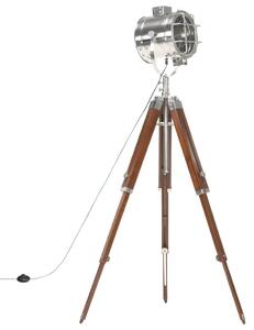 Stojací lampa na stativu masivní mangovníkové dřevo 165 cm