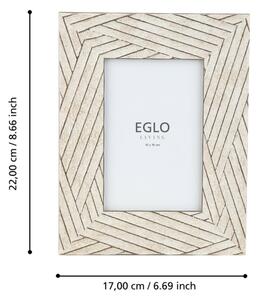 Eglo 423074 - Fotorámeček KEMAYAN 10x15 cm béžová