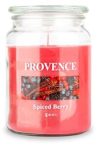 Provence Vonná svíčka ve skle PROVENCE 95 hodin spiced berry