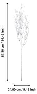 Eglo 428343 - Umělá květina MIADOL 87,5 cm stříbrná