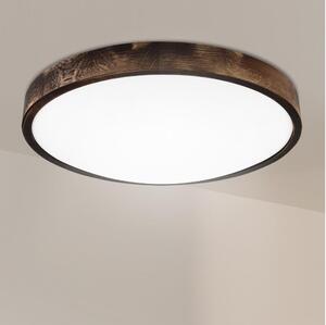 Brilagi - LED Stropní svítidlo CARVALHO SLIM SMOKEY LED/36W/230V dub pr. 47,5 cm