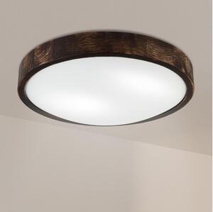 Brilagi - Stropní svítidlo CARVALHO SLIM SMOKEY 2xE27/60W/230V dub pr. 37,5 cm