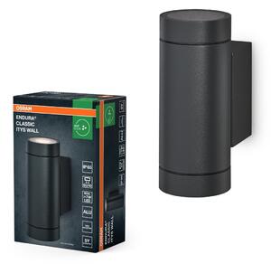 Nástěnné svítidlo Endura Classic Itys, GU10, IP65, tmavě šedé