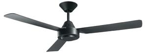 Stropní ventilátor Bayside Calypso, černý, 122 cm, tichý, Beacon Beacon Lighting, Bayside Calypso, Černá, Obývací pokoj, Plast, Moderní