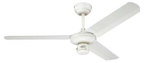 Průmyslový stropní ventilátor, bílý, tichý, Ø 122 cm – Westinghouse Westinghouse, Industrial, Bílá, Obývací pokoj, Kov, Moderní