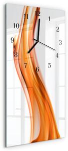 Skleněné hodiny vertikální Hlídka zsppc-30x60-00184325