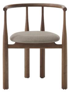 NEW WORKS Jídelní židle Bukowski, Walnut / Romo Linara 342