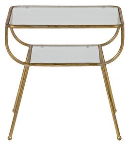 Hoorns Mosazný odkládací stolek Antique 47x40,5 cm