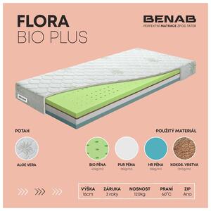 BENAB Matrace Benab Flora Bio plus - 180x200 cm, výška 16 cm