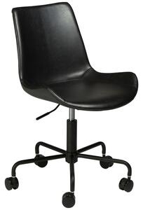 Dan-Form Černá koženková konferenční židle DanForm Hype
