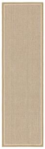 Tribeca Design Kusový koberec Ministry Loop Linen Cream Rozměry: 68x240 cm