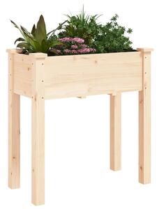 Truhlík s vložkou 71 x 37 x 76 cm masivní jedlové dřevo