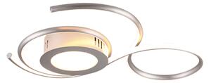 TRIO 623410207 JIVE stropní svítidlo LED 36W/4300lm 2700 - 6000K matný nikl, stmívatelné, dálkový ovladač